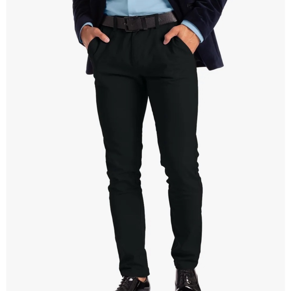 Doc & Amelia by Cintas Men’s Dress Pants 38 Flat Front Career Work Tall New
